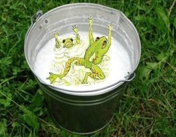 Le rane nel latte